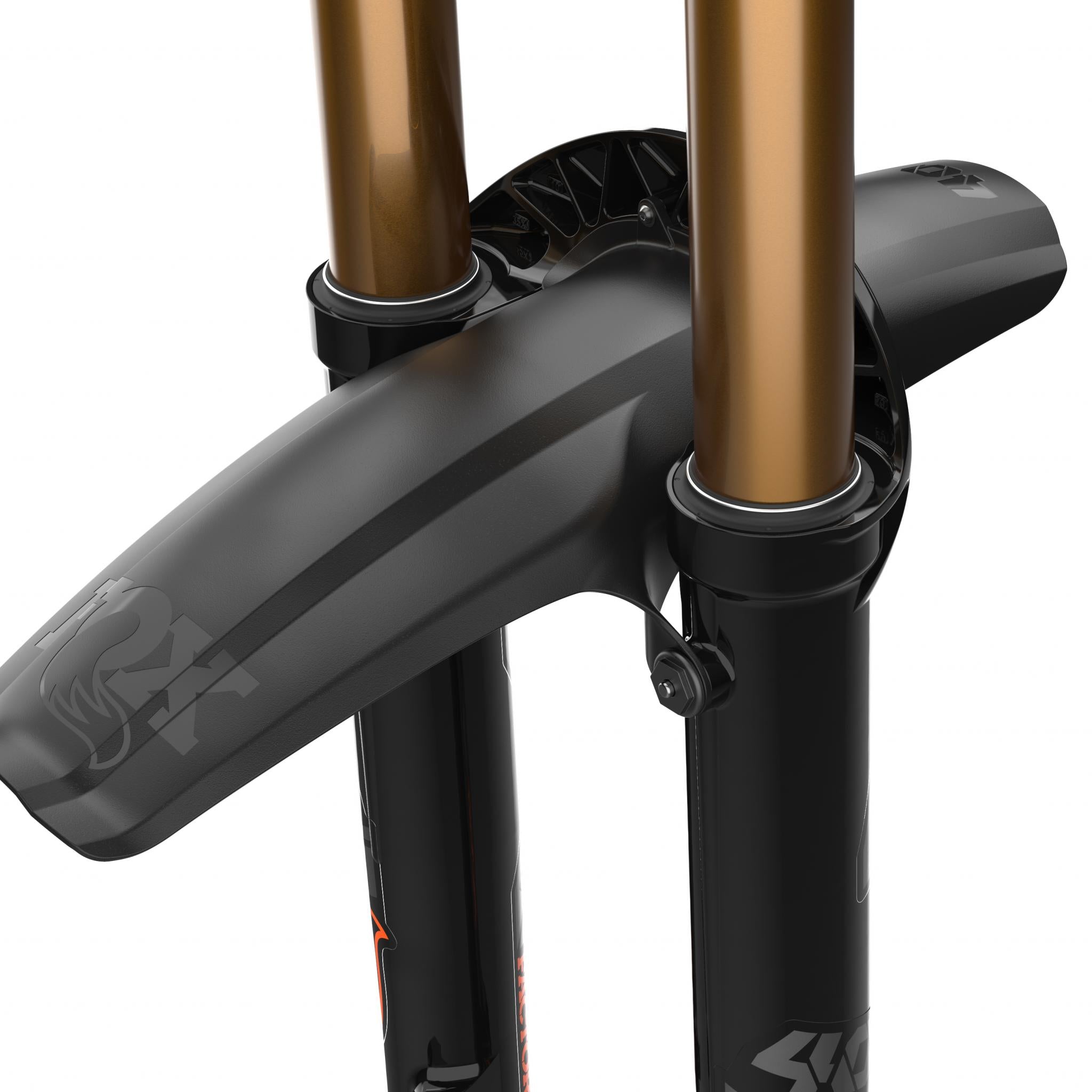 Guardabarros Fox 40 Negro #3