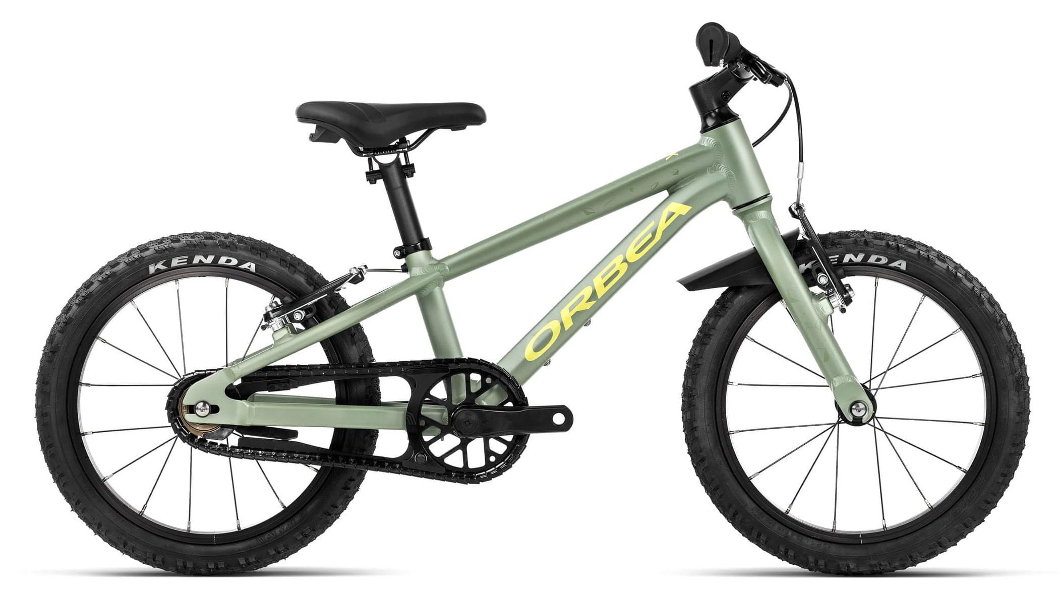 Bicicletas Junior - Niños Orbea Mx 16 2024 Metallic Green Artichoke Matt/Yellow Matt #2
