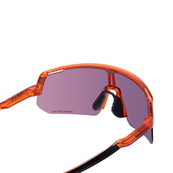 Gafas Sol Shimano CE-TCNL2 Technium L Ridescape Carretera Naranja Zafiro #4