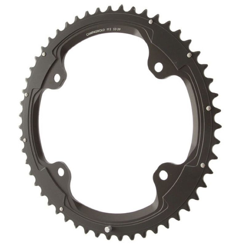 Plato Campagnolo Super Record 145 Bcd 4 Brazos Negro